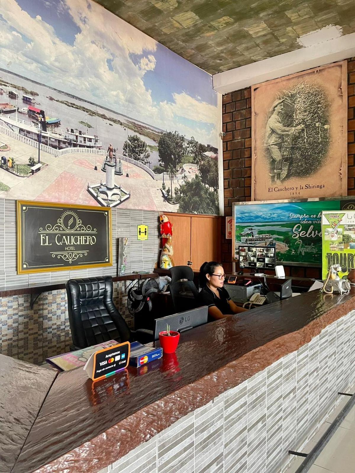 El Cauchero Hotel Iquitos Buitenkant foto